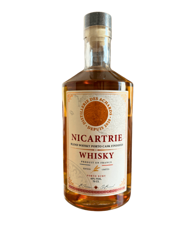 Whisky vendéen finition Porto Ruby bouteille 70 cl