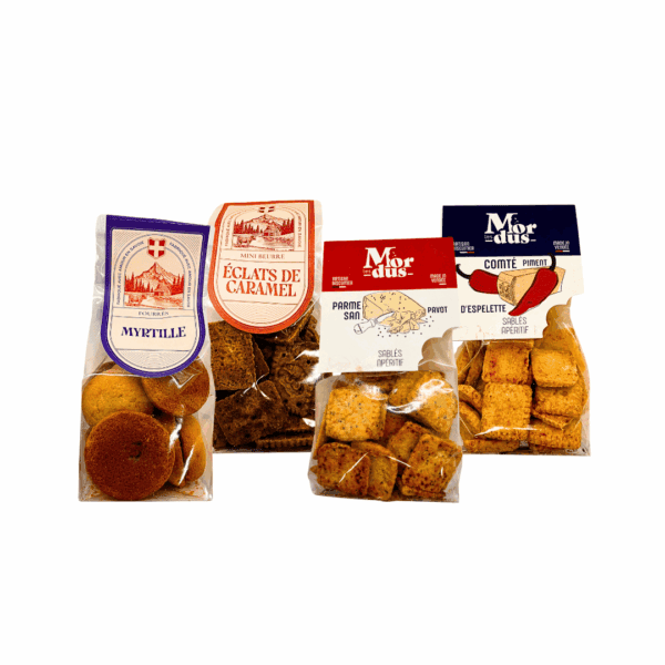 Cette image représente le pack de biscuits artisanaux.