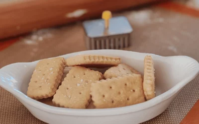 Prépare tes Crackers Biscuits apéritifs maison 100% français