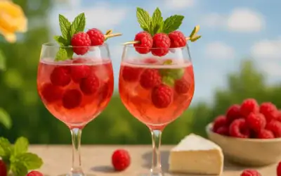 Apéritif à la framboise : idées et recettes originales