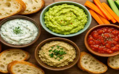 Dips et tartinades : notre sélection gourmande pour l’apéro
