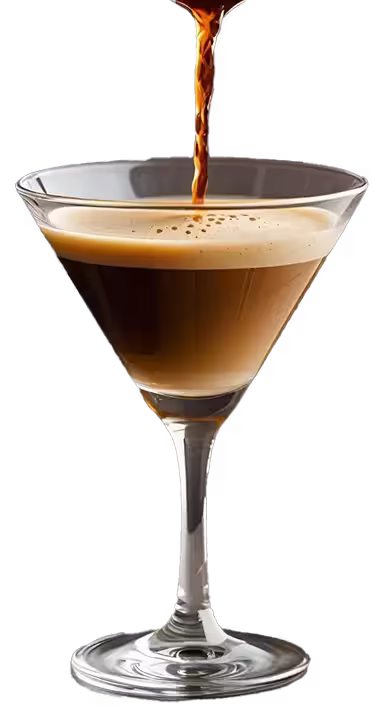 cocktail expresso martini avec chasarose