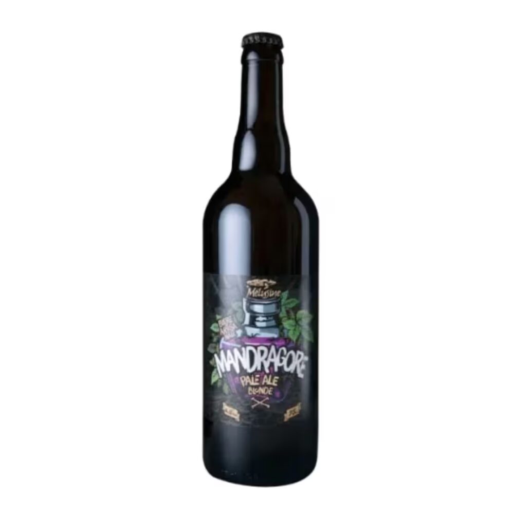 Bière blonde Pale Ale Mandragore – Brasserie Mélusine, artisanale et houblonnée