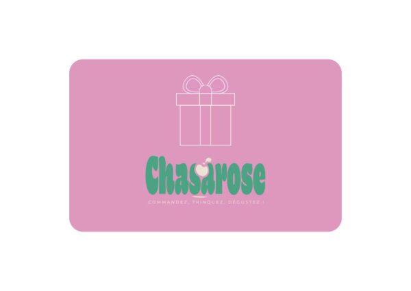 Carte Cadeau Box Apéro Expérience Chasarose - Offrez un coffret apéro cadeau original et convivial.