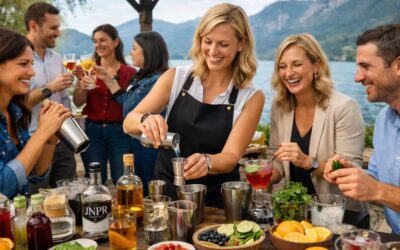 Team building aix les bains : atelier cocktail original